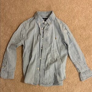 Ralph Lauren/ Light Blue Button-Up Shirt